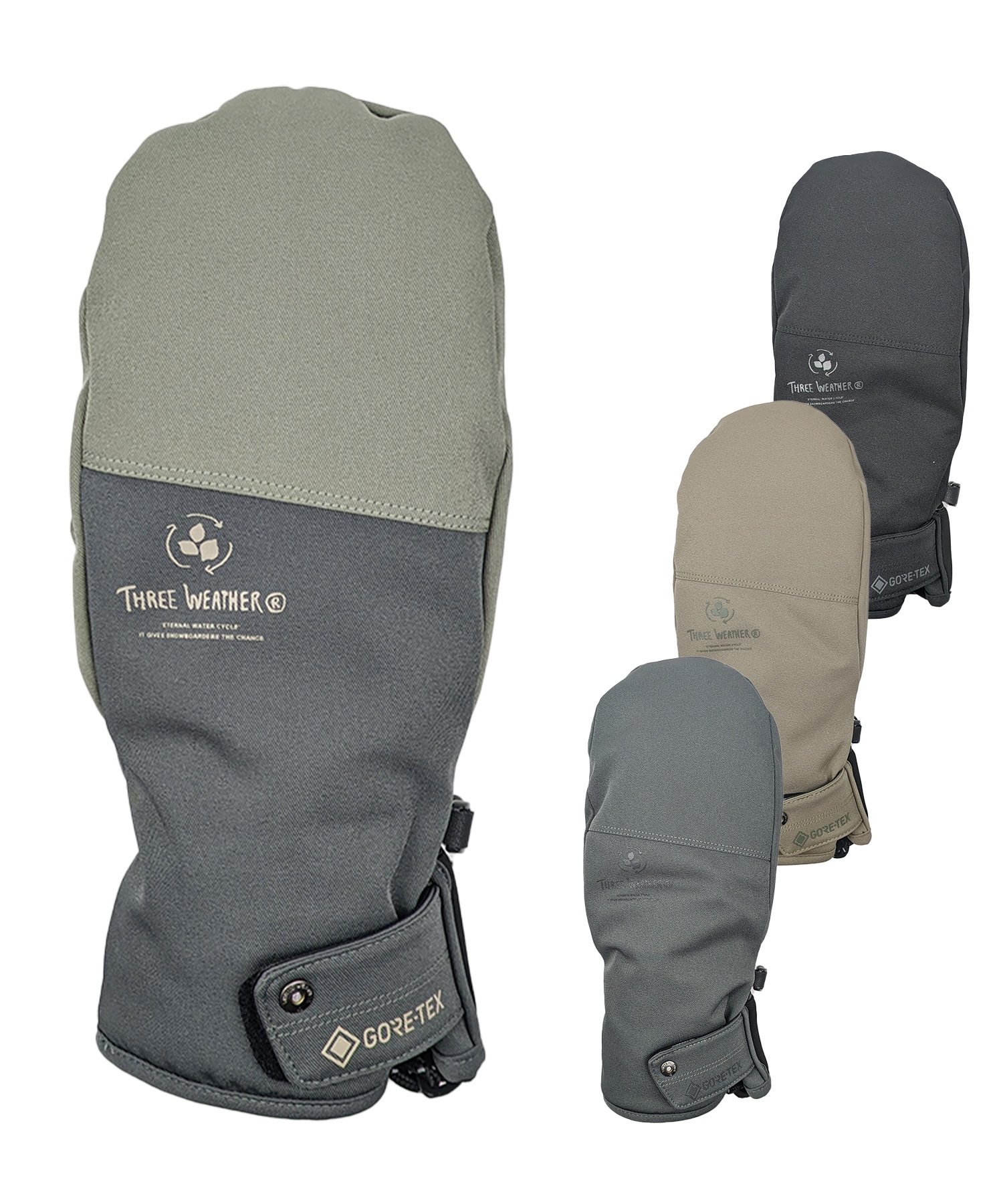 THREEWEATHER滑雪板手套