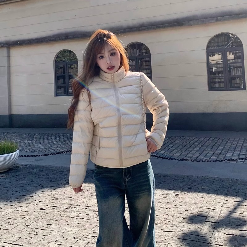 【冬日伯克利】轻薄排骨羽绒服女