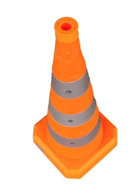 华荣（WAROM）RLESL1070(500mAh)(GW)伸缩式LED发光路锥 橙色