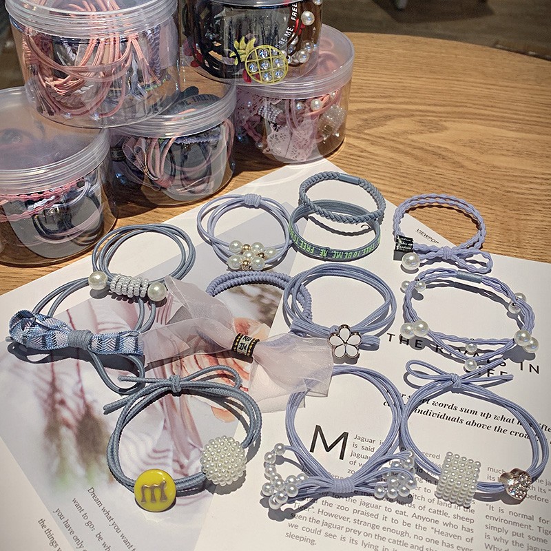 日韩扎头发两用发圈网红发绳