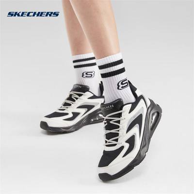 【赵露思同款】Skechers斯凯奇极光蝴蝶鞋tres air气垫运动鞋女鞋