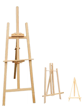 落地三角架数字油画迷你桌面