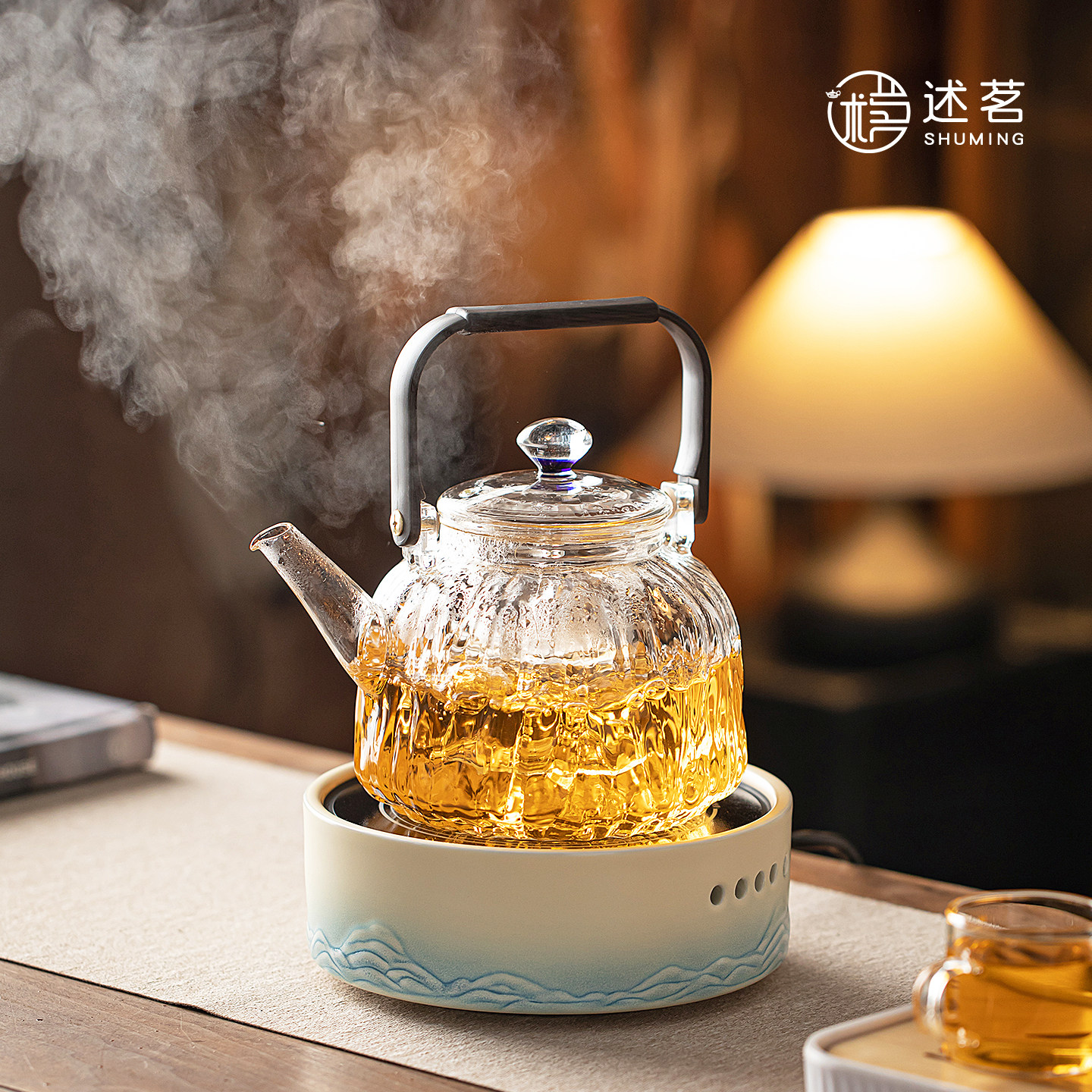 玻璃提梁壶煮茶器电陶炉茶壶茶具套装家用烧水壶煮茶炉围炉煮茶,餐饮具,煮茶炉,淘宝优惠券,粉丝福利购,淘宝优惠卷