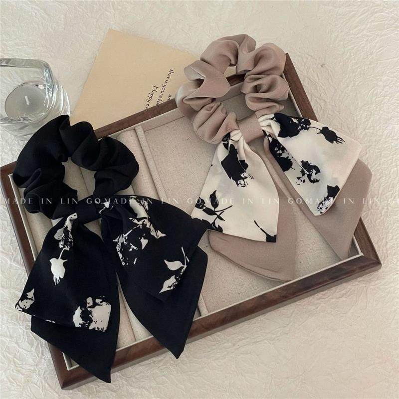 2025爆款韩系大肠发圈碎花女轻奢头绳扎头发飘带发绳蝴蝶结发饰,饰品/流行首饰/时尚饰品新,发饰,淘宝优惠券,粉丝福利购,淘宝优惠卷