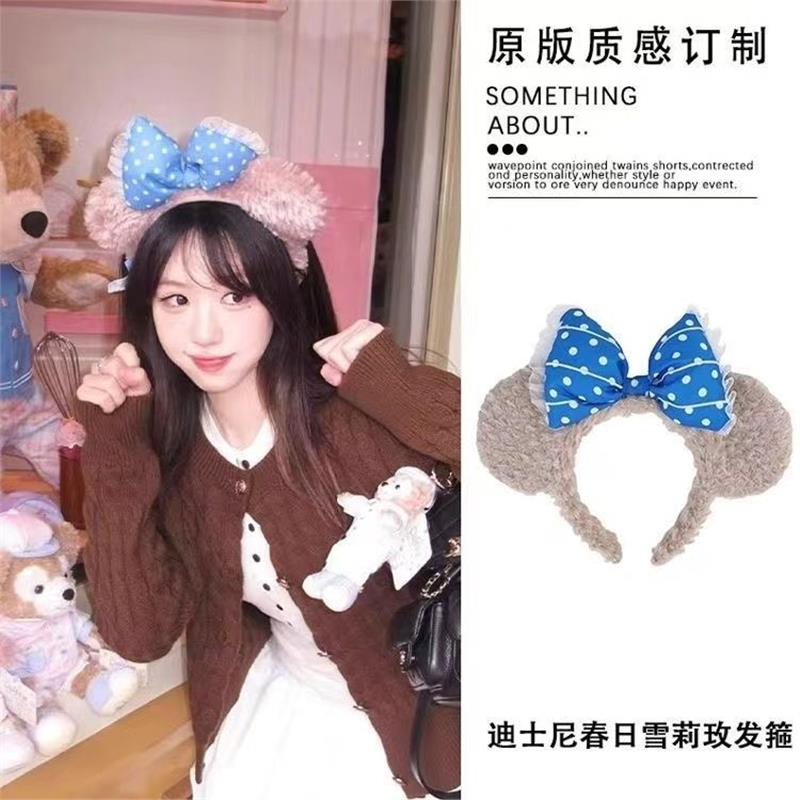 2025新款可爱草莓雪莉蝴蝶发饰
