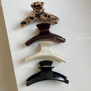 醋酸大号夹发夹后脑勺高级感发抓夹发卡2022新款 高端夹子轻奢头饰