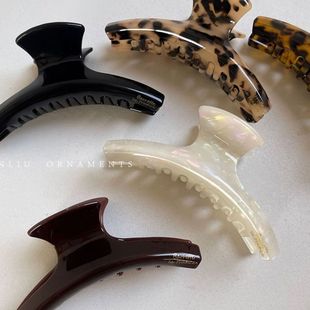 醋酸大号夹发夹后脑勺高级感发抓夹发卡2022新款 高端夹子轻奢头饰