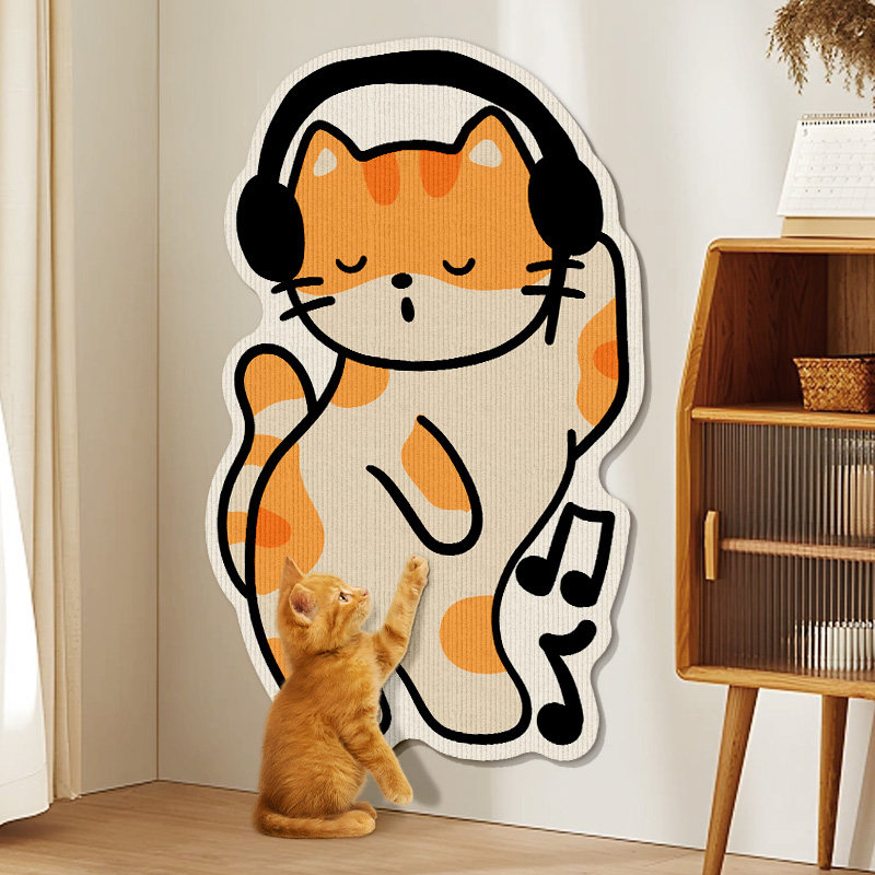 【设计师专款】猫抓贴可攀爬图片