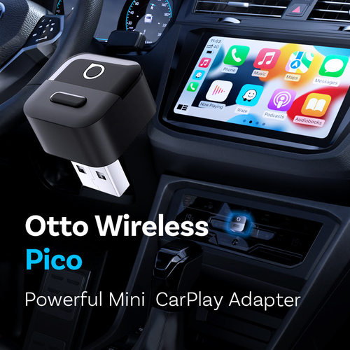 无线carplay模块无线适配器2in1车载互联盒子安卓Autocarplay