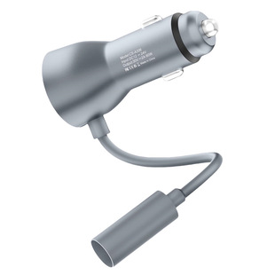 车充12-24V 升压30V 2A转接线防水母座0.1M(18AWG)