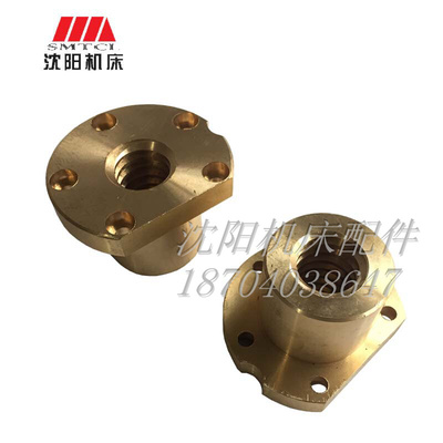 齐齐哈尔铣床 XW5032横向螺母丝母 图号76501 T30* 6