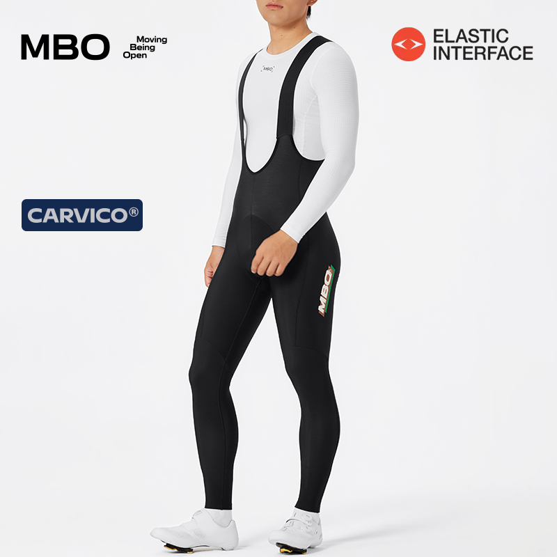 MBO男款意式双核加绒背带长裤
