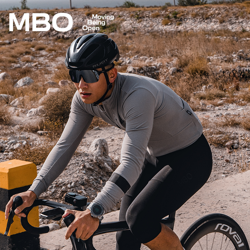 MBO LightWarm™男士秋冬轻暖百搭抓绒骑行服C161保暖运动上衣