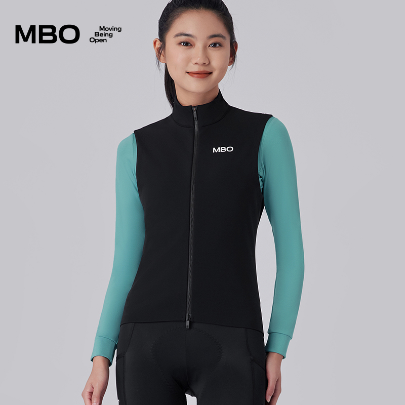 MBO抓绒骑行马甲女V190防风控温