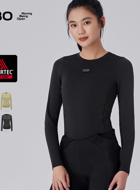 MBO Polartec®Power Grid™女子秋冬速干长袖打底衫B351吸湿排汗