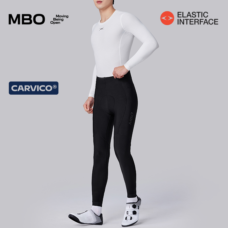 MBO CARVICO®男子抓绒骑行长裤意大利双箭头T369秋冬新款骑行服