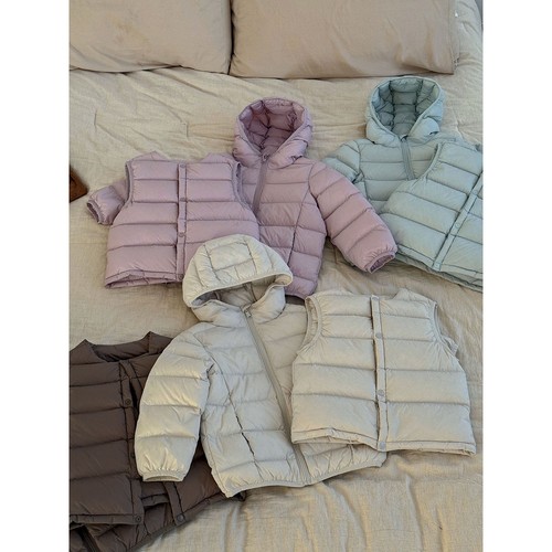 2025新款三防儿童轻薄款羽绒服外套新国标90白鸭绒羽绒马甲外贸