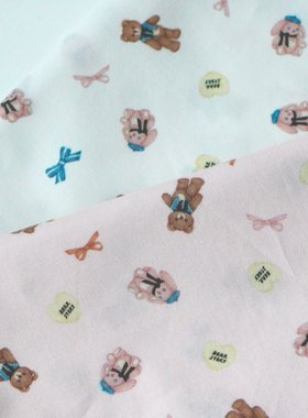 [复古小熊]独家授权娃衣手工60支棉面料