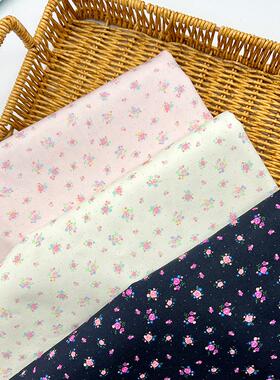 原创韩系小碎花8安细帆布纯棉手工包包宠物面料