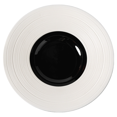 渡道平盘深盘陶瓷北欧拉丝盘