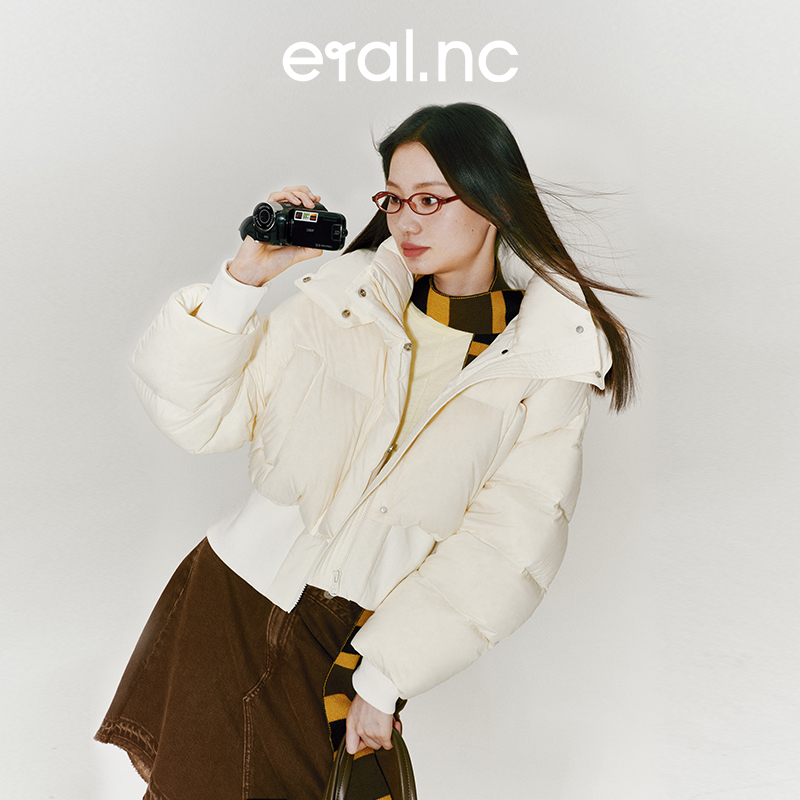 eralnc时尚短款羽绒服