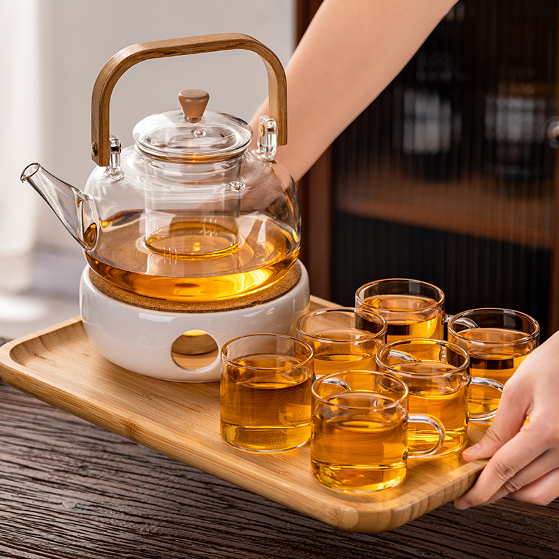 玻璃茶具套装中式家用泡茶壶专用