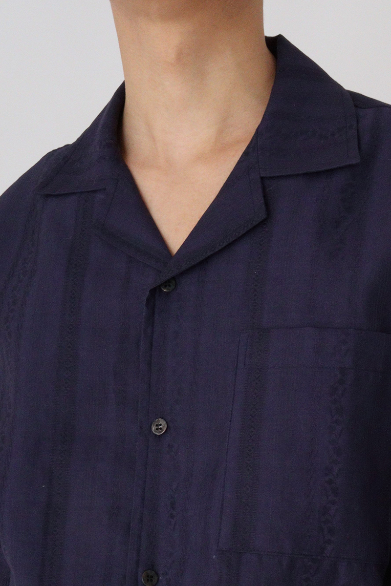 日本进口面料紫色复古暗纹肌理