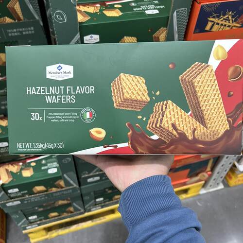 榛子味威化饼干HazelnutWafer