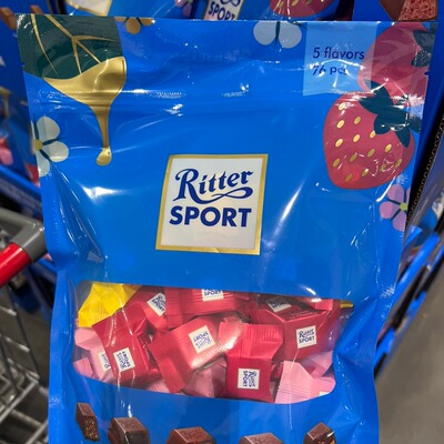 上海开市客代购 Ritter Cube Chocolate 瑞特滋软心什锦巧克力