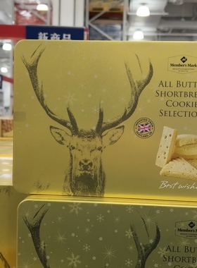 上海SAM'S山姆 SHORTBREAD SELECTION MM黄油饼干礼盒 1000克