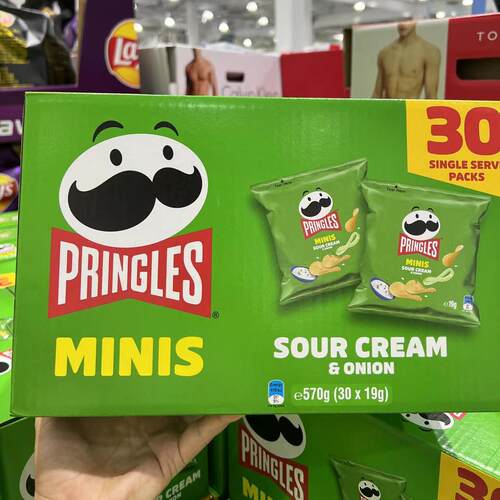 上海开市客国内代购 PRINGLES品客薯片酸乳酪洋葱味（19克*30）