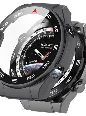 适用华为Watch Ultimate非凡大师智能手表壳膜一体watchUltimate表盘全包保护套CLB-B19一表壳CLBB表钢化膜贴