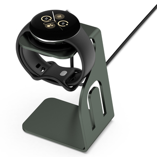 适用谷歌手表3金属支架Google Pixel Watch2立式充电支架新款配件Pixel Watch支架41/45mm