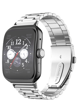 适用oppowatch3手表表带42mm智能运动watch2/X男蓝牙pro表带电话41女46手表带硅胶替换带表链ECG时尚版配件