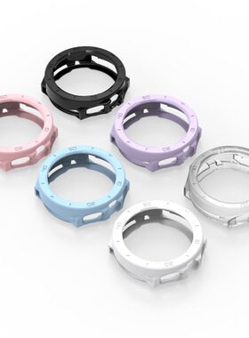 适用于小米WATCH S4 SPORT手表保护套智能手表半包TPU缕空套新款时尚潮流个性男女替换壳套