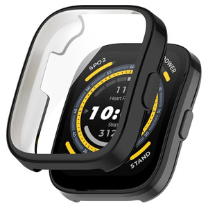 适用跃我华米Amazfit Bip5 一体壳电镀色TPU全包壳防摔防刮保护套时尚潮流替换壳膜一体壳套