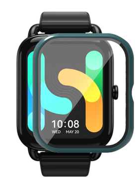 适用嘿喽Haylou RS4PLUS手表保护壳钢化膜一体全包LS11/12 屏幕套