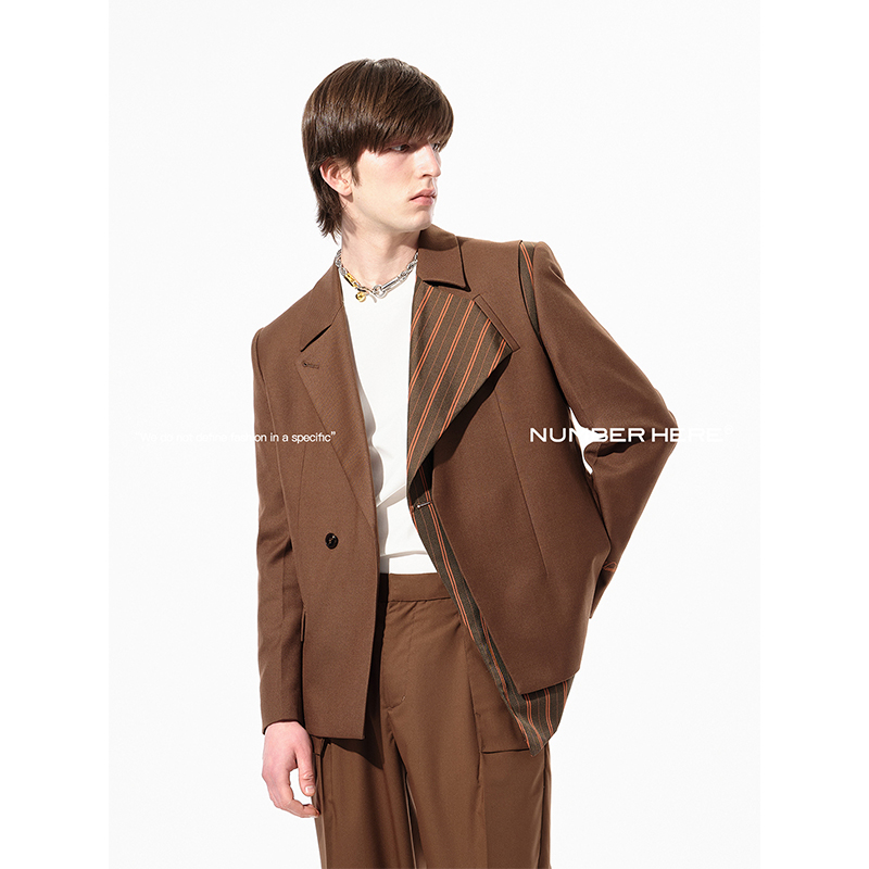 NUMBERHERE西装外套羊毛