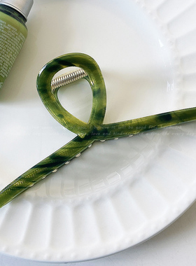 合金醋酸抓夹超大号鲨鱼夹女高级感后脑勺盘发发抓气质发量多头饰