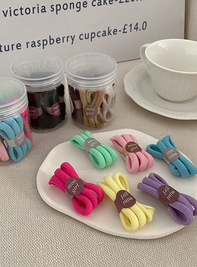 儿童发圈2022新款不伤发高马尾发绳扎头绳女童耐用高弹力皮筋皮套