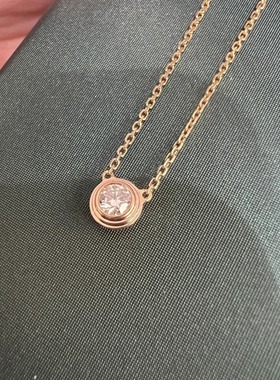 珠宝高级定制18K金飞碟泡泡项链