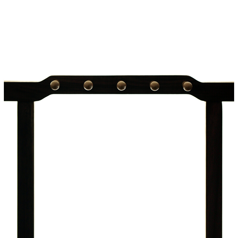 问心堂毛笔架笔挂小花梨毛笔挂实木小毛笔架传统简约式书法挂笔文