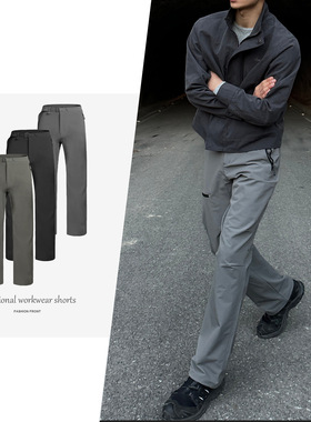 【CSMY】GTAL美式三防登山裤户外直筒薄款软壳运动工装裤男休闲裤