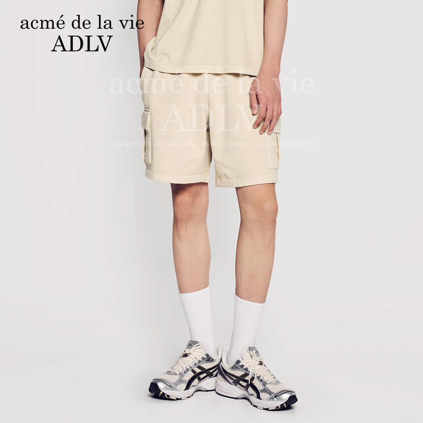 ADLV基础LOGO短裤经典新款