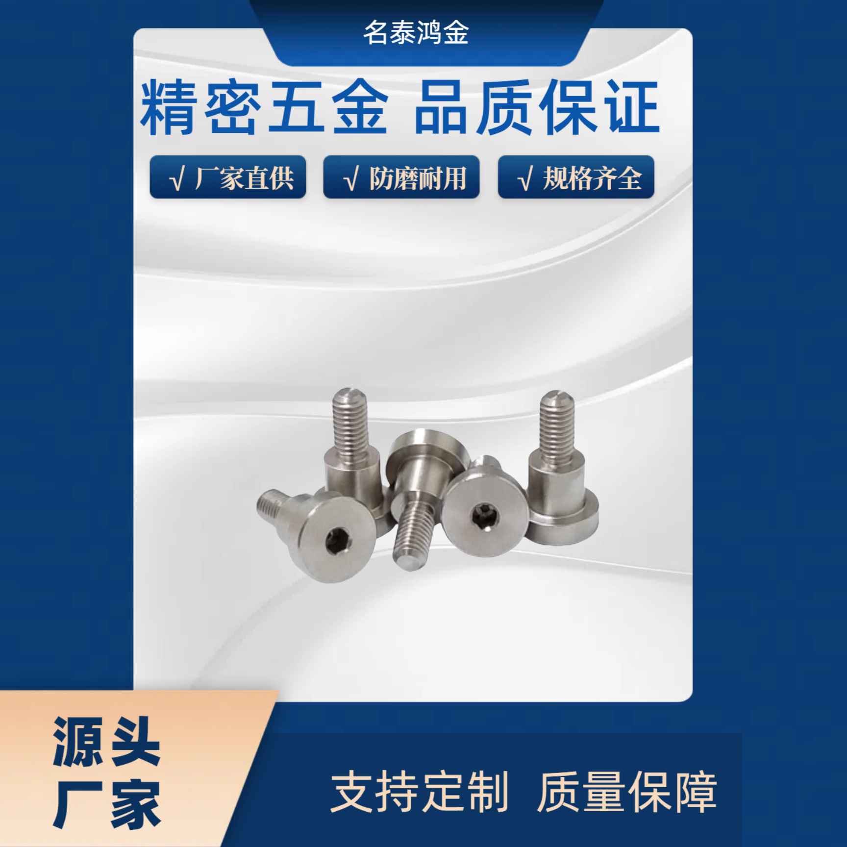 不锈钢台阶螺丝TBH84/CBD