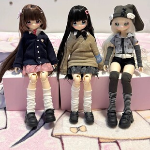 正品X11别动我的齐刘海盲盒BJD特六可动人偶植发潮玩摆件礼物