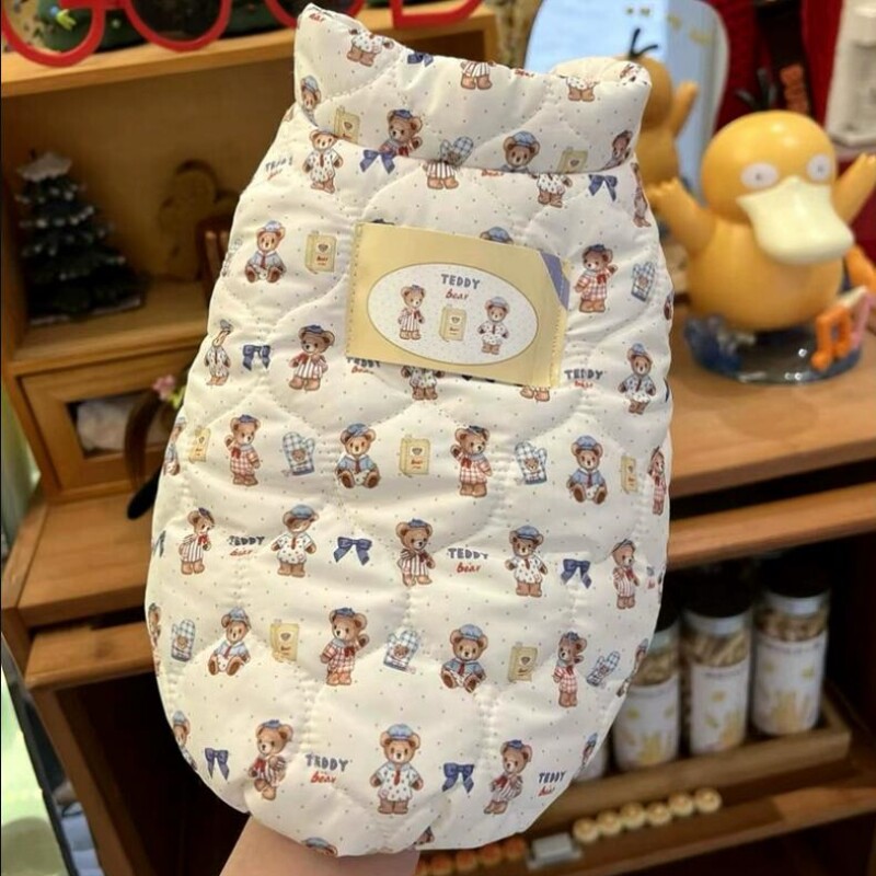 狗衣服冬装加厚秋冬小棉袄比熊泰迪保暖小狗狗加绒无毛猫衣服