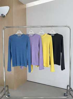 现～ATMOSPHERE韩国东大门正品2026春新款舒适叠穿长袖打底T恤女