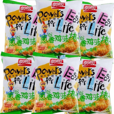 11-12月产新货盼盼葱香鸡味块105g休闲小吃零食膨化食品休闲网红