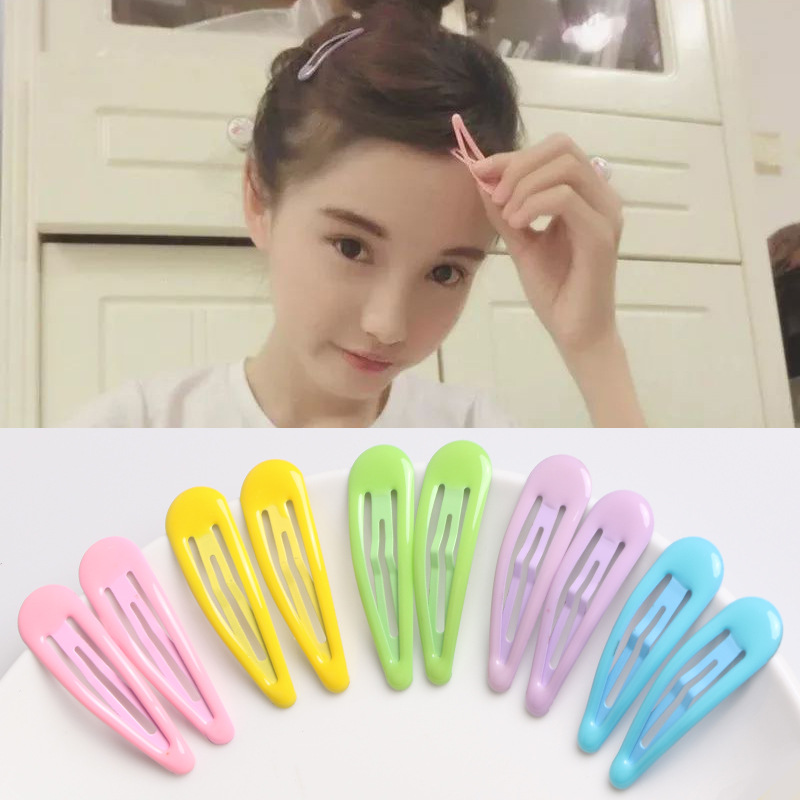 满15元包邮儿童发夹碎发刘海BB鸭嘴夹婴儿边夹小宝宝发卡发饰纯色